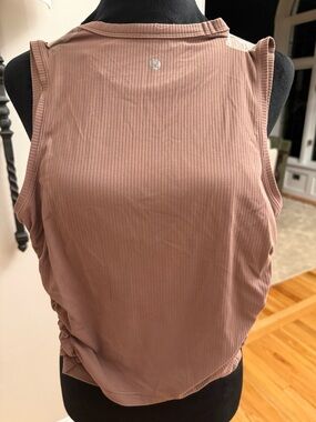 lululemon athletica Ribbed Sleeveless Tank — Dusty Mauve